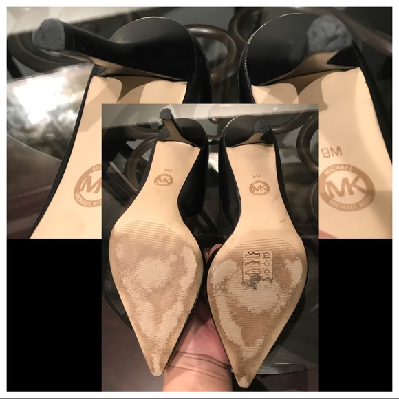 Michael Kors Black Pointed Toe Heels/Pumps 👠 - Picture 3 of 4